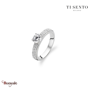 Bague TI Sento Solitaire femme 1795ZI/54