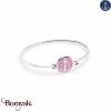 Bracelet Tom Hope Sunset Pink cuivre plaqué argent TM0310