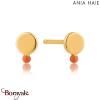 Connect the Dots, Boucles d'oreilles Argent plaqué Or 14 carats ANIA-HAIE E006-0