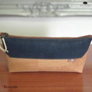 Trousse maquillage MONTADO en liège naturel, made in Portugal Femme 686206