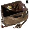 Sac à main KASZER collection Kansas marron naturel foncé 20051-C6