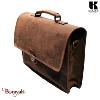 Cartable Serviette KASZER collection Kansas marron naturel foncé 20061-C6