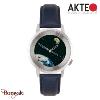 Montre AKTEO Immensité Satellite 38 mm argent ronde UIm03