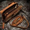 Pochette KASZER collection Oregon Marron naturel 560004-MC6