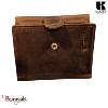 Porte cartes - monnaie KASZER collection Oregon Marron naturel 520204-MC6