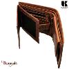 Portefeuille KASZER collection Oregon Marron naturel 513304-MC6