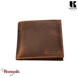 Portefeuille KASZER collection Oregon Marron naturel 514104-MC6