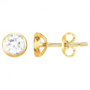 Boucles d'oreilles Gemstar Brand, collection : Plaqué OR Femme