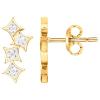 Boucles d'oreilles Gemstar Brand, collection : Plaqué OR Femme