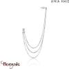 Boucle d'oreille Ania Haie Fringe Appeal argent 925° plaqué rhodium de haute qua