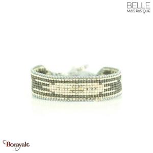 Bracelet Belle mais pas que, Ultimate Silver, Perles de miyuki argentées