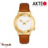 Montre AKTEO Profession Gastronomie 38 mm dorée ronde PGo02