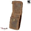 Pochette Ceinture KASZER collection Oregon Marron naturel 20700-C6