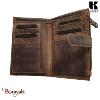 Porte monnaie KASZER collection Oregon Marron naturel 581304-MC6