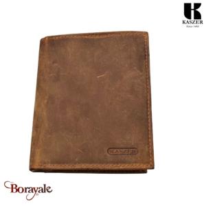 Portefeuille KASZER collection Oregon Marron naturel 513104-MC6