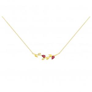 Collier Gemstar Brand, collection : Plaqué OR Femme