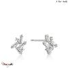 Boucles d'oreilles Ania Haie Glow Getter argent 925° plaqué rhodium de haute qua