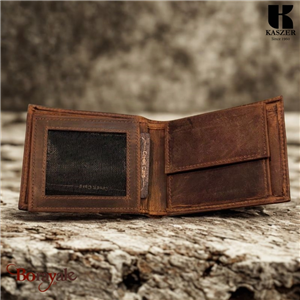 Portefeuille KASZER collection Oregon Marron naturel 514104-MC6