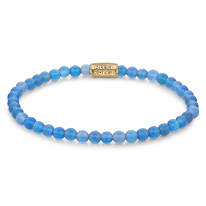 Bracelet Rebel & Rose Or bleu éclaircissant - 4 mm S, Femme RR-40105-G-S