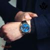 Montre WOODWATCH FARBOUND - 44MM Farbound Blue 2 bracelets acier et bois d'ébène