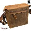 Sac bandoulière - caméra Bag KASZER collection Kansas marron naturel foncé 20045