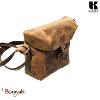 Sac bandoulière - caméra Bag KASZER collection Kansas marron naturel foncé 20045