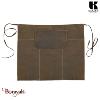 Tablier de vigneron KASZER collection Kansas marron naturel foncé 570404-MC6