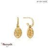 Boucles d'oreilles Ania Haie Gold Digger plaqué or 14 carats sur argent E020-03G