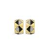 Boucles d'oreilles TI Sento The Hexagone femme 7987BL