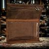 Porte monnaie - cartes - clés KASZER collection Oregon Marron naturel 500804-MC6