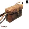 Sac bandoulière - caméra Bag KASZER collection Kansas marron naturel foncé 20047
