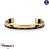 Bracelet Tom Hope Hybrid curf Gold-Blue-Gris: Taille S TM0441