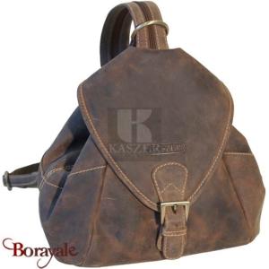 Sac à dos KASZER collection Wyoming brun naturel moyen 20609-C6