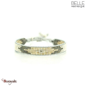 Bracelet Belle mais pas que, Ultimate Silver, Perles de miyuki argentées