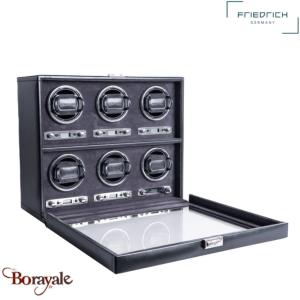Remontoir 6 montres, Friederich 1923 série Bond electronique noir 29484-9