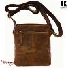 Sac bandoulière KASZER collection Wyoming brun naturel moyen 20691-C6
