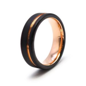 Bague W. Spencer tungstène Homme  TUN-R015-62