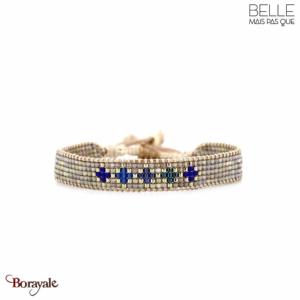 Bracelet Belle mais pas que, Majorelle, Bleu Majorelle - Champagne - Doré