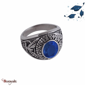 Bague Carbo Compagnie Air Force bleu acier DB1325-3-66