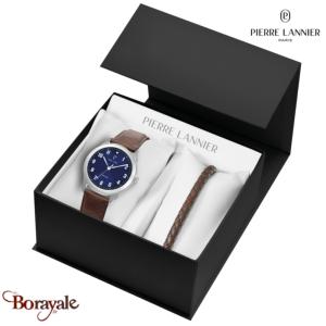Montre Pierre Lannier Coffret AVIATEUR 260G164 Homme quartz 379F164