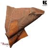 Tablier de vigneron KASZER collection Kansas marron naturel foncé 570404-MC6