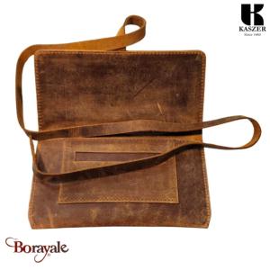 Blague à tabac KASZER collection Oregon Marron naturel 501904-MC6