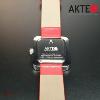 Montre AKTEO Art - Peinture Esquisse rouge carrée APe35