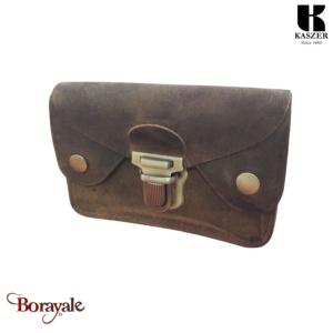 Porte monnaie KASZER collection Oregon Marron naturel 581804-C6