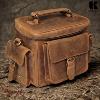 Sac Reporter KASZER collection Nevada Marron naturel clair touché velours 20874-