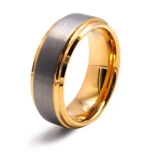 Bague W. Spencer tungstène Homme  TUN-R002-62