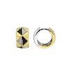 Boucles d'oreilles TI Sento The Hexagone femme 7987BL