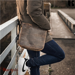 Sac bandoulière Kaszer collection Nevada en cuir de vachette 20844-C6