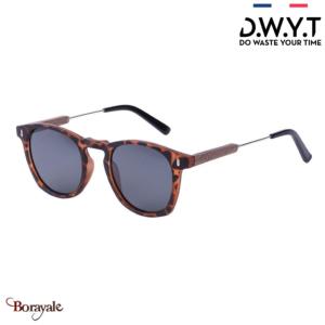 Lunette de soleil Bois de noyer, Collection: Jazz DWYT Tortoise mat