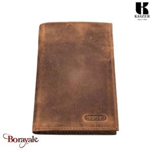 Portefeuille KASZER collection Oregon Marron naturel 510404-MC6